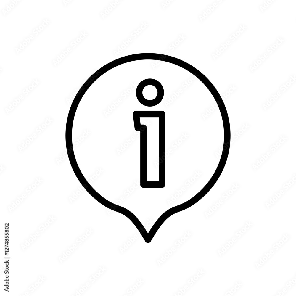 Information sign icon vector illustration. about us sign and symbol. question mark icon Information sign icon vector illustration. about us sign and symbol. question mark icon