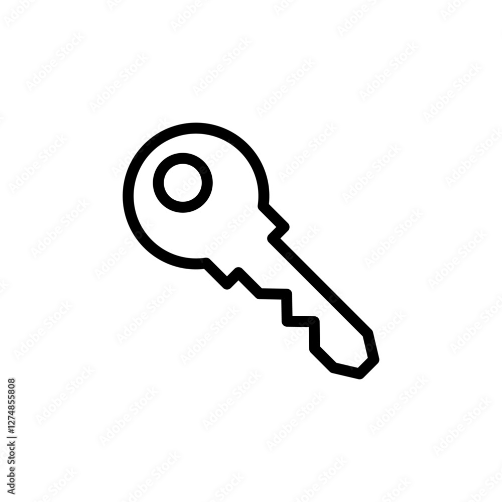 Key icon vector illustration. Key sign and symbol. Key icon vector illustration. Key sign and symbol.