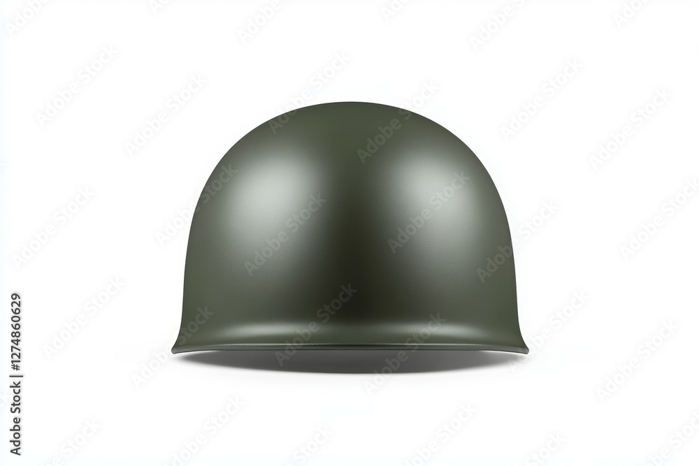 Fototapeta premium Helmet with a green color