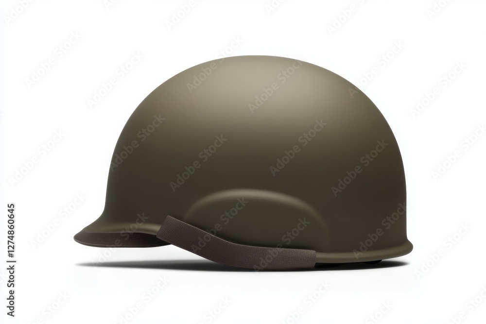 Fototapeta premium Helmet with a brown strap