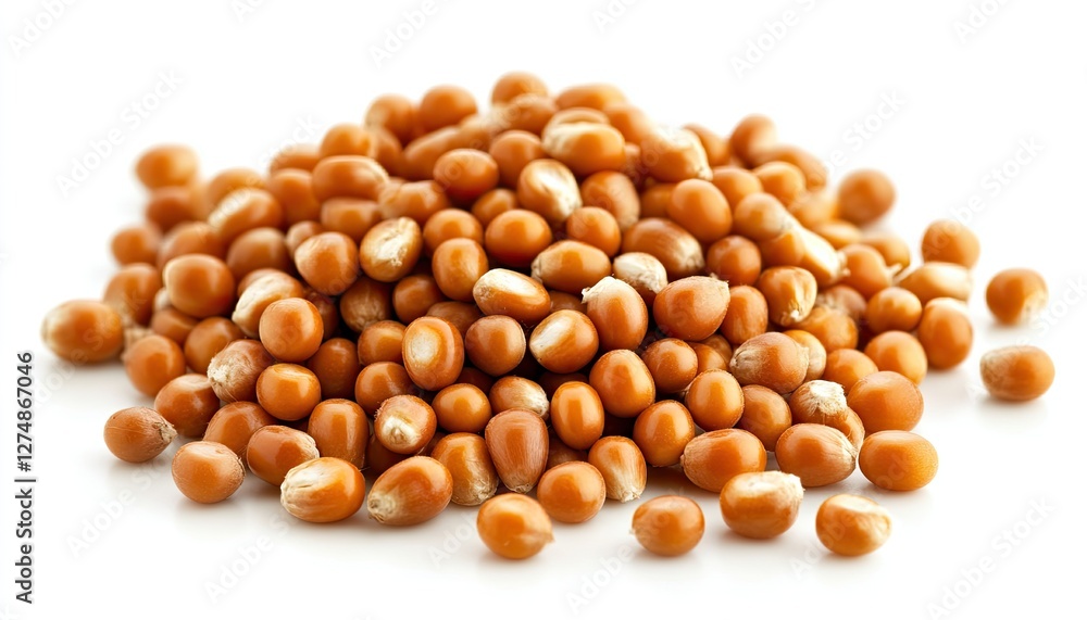 Golden Popcorn Kernels Ready to Pop Delicious Snack Golden Popcorn Kernels Ready to Pop Delicious Snack