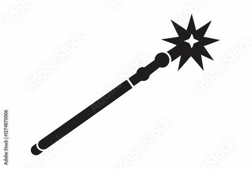 magic wand  silhouette