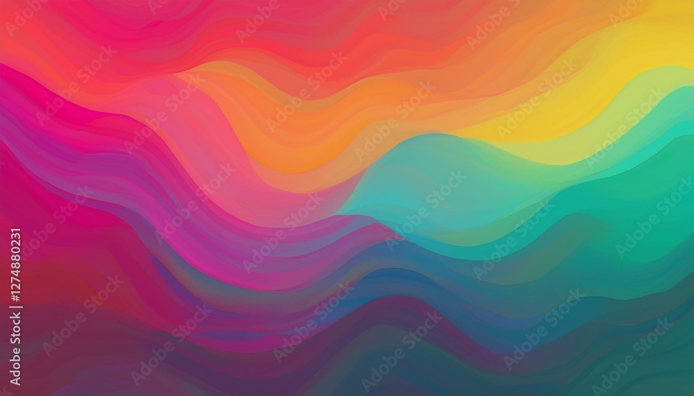 Fototapeta premium beautiful color gradation background. Generated image
