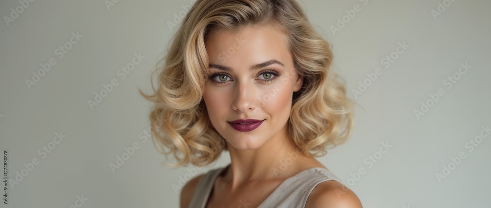 Beautiful blonde woman with styled curls in a classic portrait, exuding confidence and elegance in an indoor setting. Perfect for themes of beauty, lifestyle, and personal branding.
Beautiful blonde woman with styled curls in a classic portrait, exuding confidence and elegance in an indoor setting. Perfect for themes of beauty, lifestyle, and personal branding.