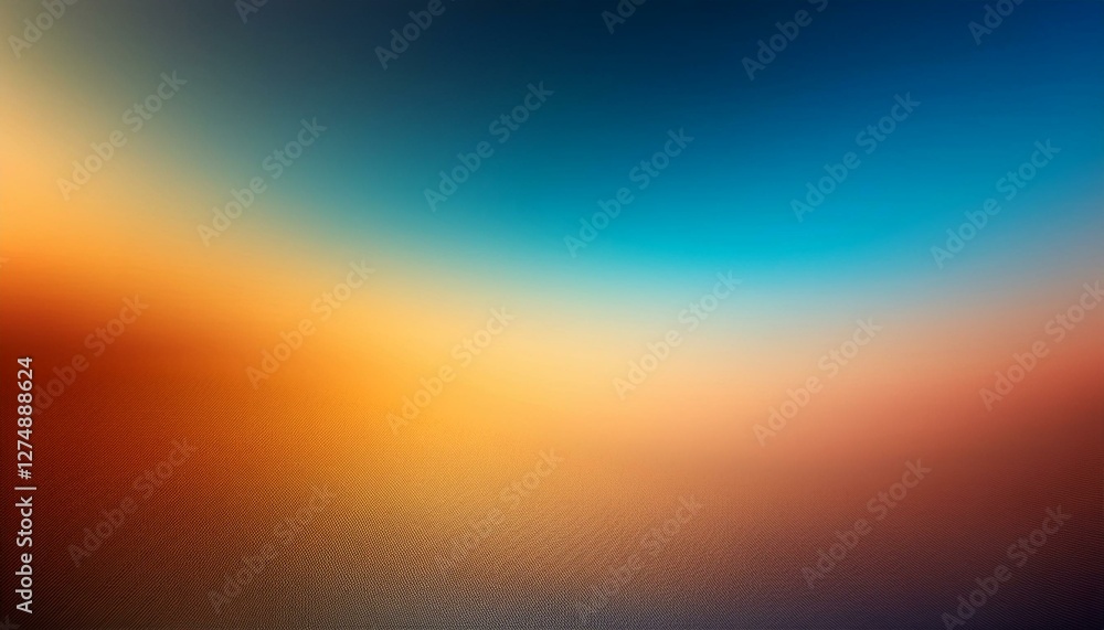Naklejka premium Abstract gradient background with warm and cool tones. Generated image
