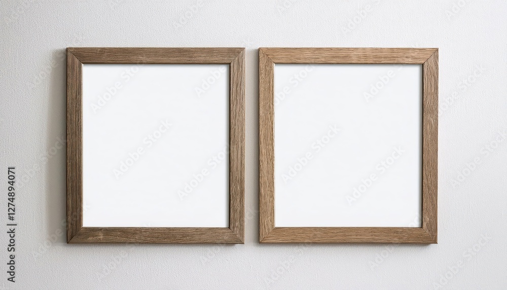 Minimalist Gallery Wall Art Mockup Blank Frames on White Backdrop, Empty Posters Ready to Showcase Your Masterpieces, Elevating Modern Interiors with Simplicity and Sophistication Minimalist Gallery Wall Art Mockup Blank Frames on White Backdrop, Empty Posters Ready to Showcase Your Masterpieces, Elevating Modern Interiors with Simplicity and Sophistication