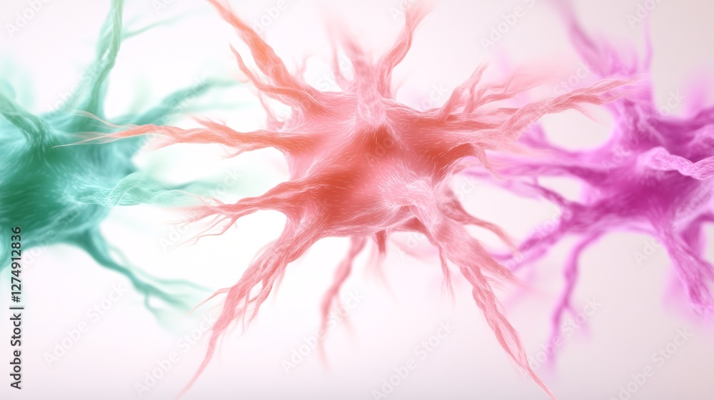 Obraz premium ai research visualization with fiscal performance data