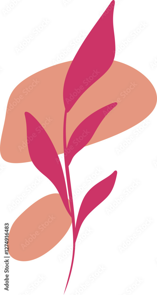 Hand Drawn Leaf Hand Drawn Leaf