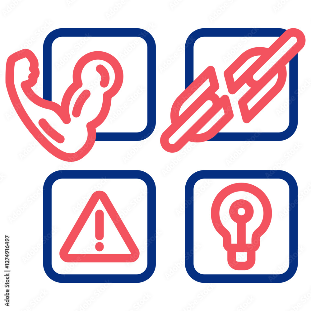SWOT Analysis ,Icon,Symbol Outline Color SWOT Analysis ,Icon,Symbol Outline Color