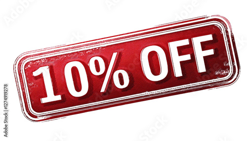 Wallpaper Mural Discount 10% rubber stamp isolated on transparent background Torontodigital.ca