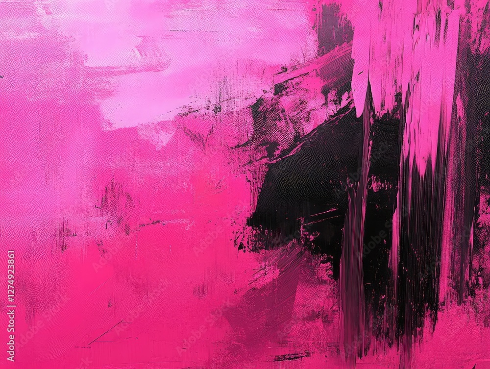 Fototapeta premium Bold abstract solid pink background with rich textured layers and subtle gradients exuding modern sophistication and vibrant artistic energy