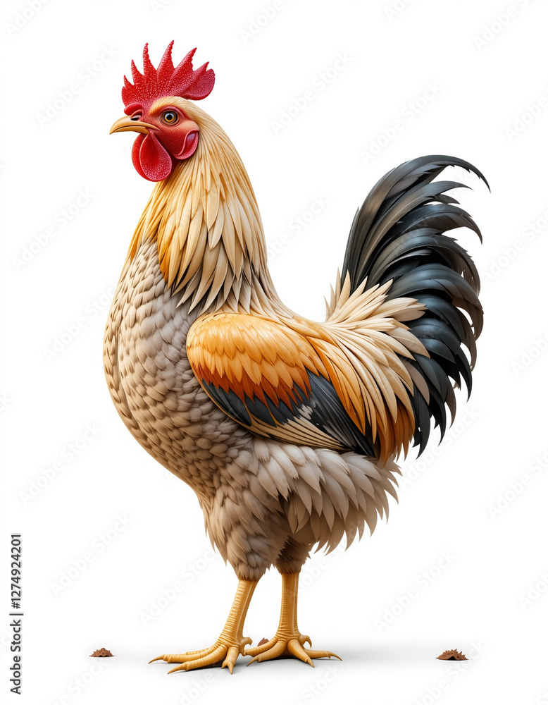 Fototapeta premium Feathered Friend: Chicken Collection