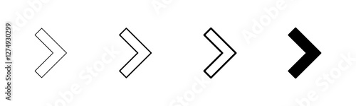 Arrow icon vector isolated on white background. Arrow symbol. Arrow vector icon