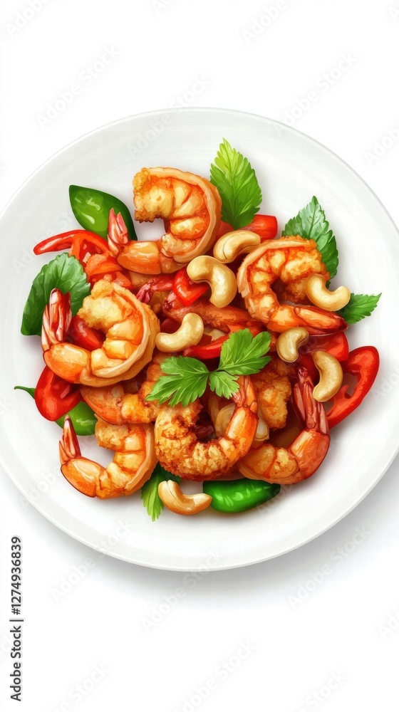 Stir-Fried Shrimp with Cashews and Peppers: A Delicious and Easy Asian Recipe Stir-Fried Shrimp with Cashews and Peppers: A Delicious and Easy Asian Recipe