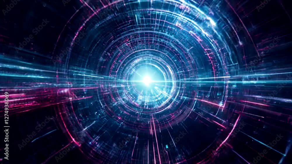Dynamic visuals bring the data processing workflow to life, demonstrating the transfer and manipulation of information through digital systems and algorithms. Dynamic visuals bring the data processing workflow to life, demonstrating the transfer and manipulation of information through digital systems and algorithms.