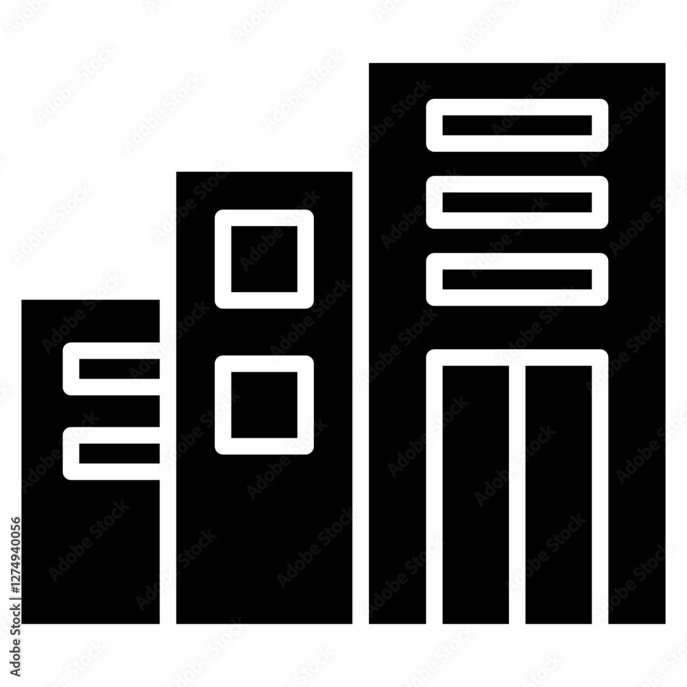 Financial Production Partners Icon, Symbol, Glyph Black Financial Production Partners Icon, Symbol, Glyph Black