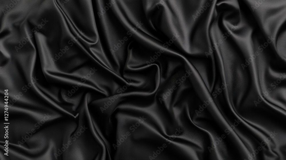 Capturing the Light and Dark Tones of Black Fabric in Elegant Textures Capturing the Light and Dark Tones of Black Fabric in Elegant Textures