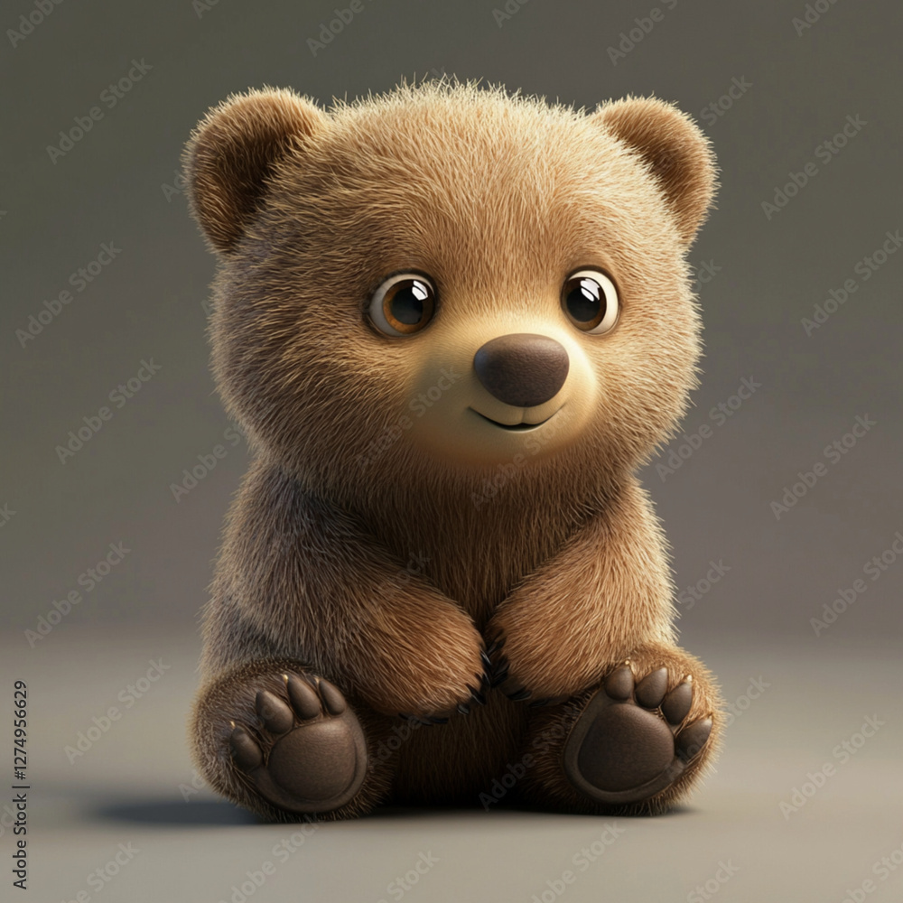 Cute 3D Bear Cute 3D Bear