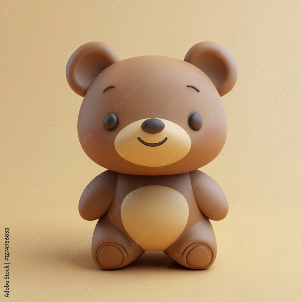 Cute 3D Bear Cute 3D Bear