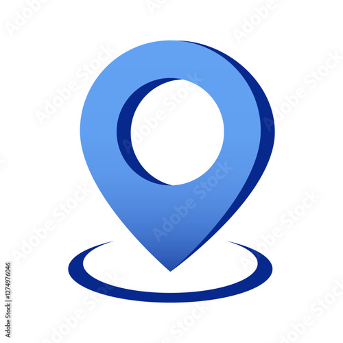 Free Download Location mark logo - GFXLoad