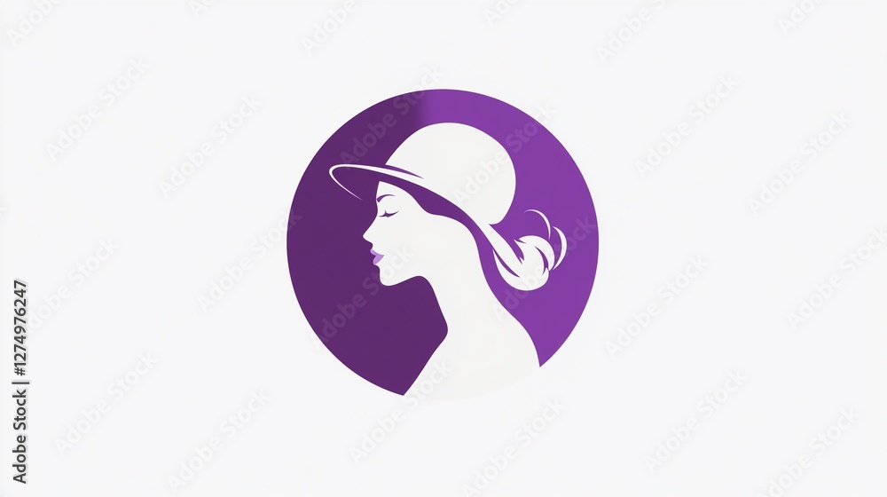 Fototapeta premium Women's day logo