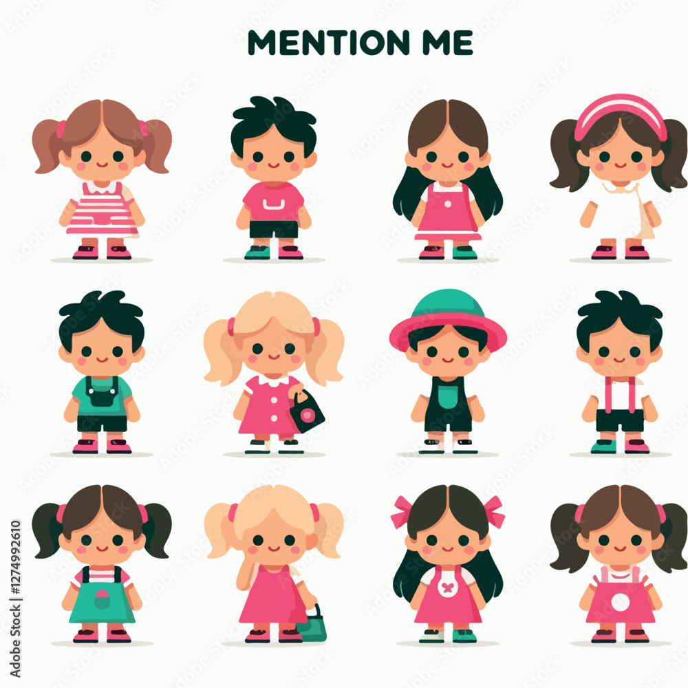 Pictures of girls' sets of various styles Pictures of girls' sets of various styles
