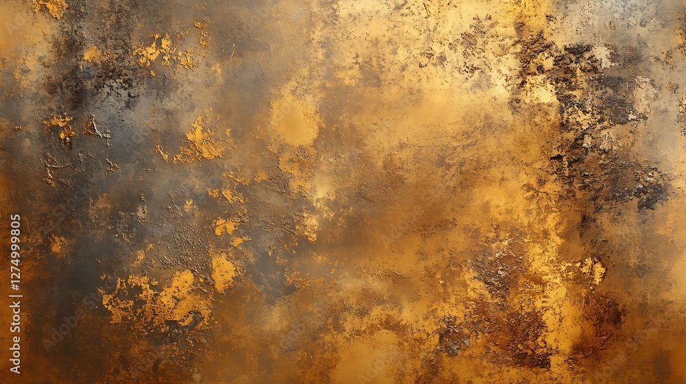 An abstract background featuring a blend of gold and brown hues, showcasing textured layers and a painterly effect An abstract background featuring a blend of gold and brown hues, showcasing textured layers and a painterly effect