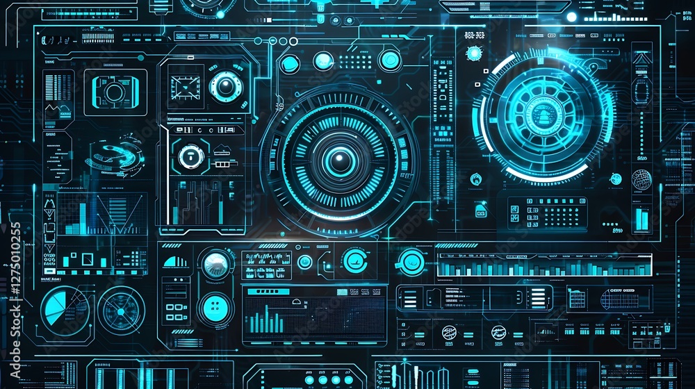 Advanced digital screen interface viewed from a futuristic perspective, with floating elements, data flow, and a high-tech, abstract background representing cyber technology.
Advanced digital screen interface viewed from a futuristic perspective, with floating elements, data flow, and a high-tech, abstract background representing cyber technology.