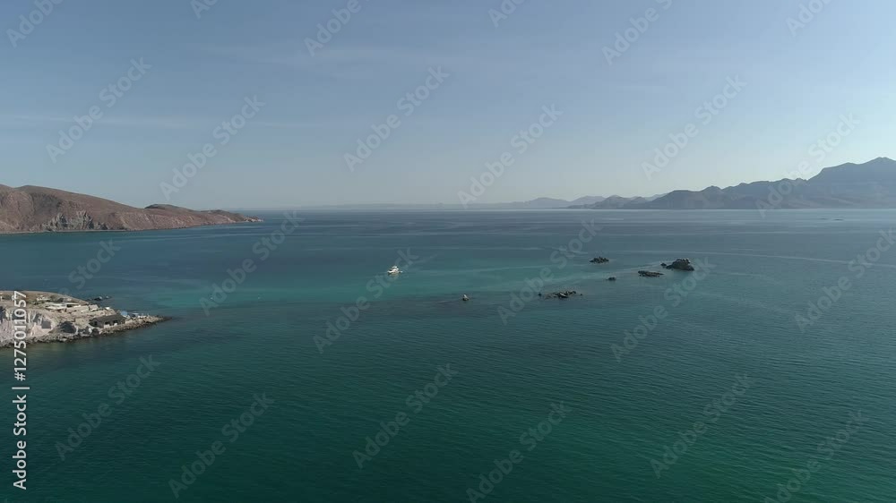 Aerial Views of El Pardito Island, Baja California Sur: A Remote Ocean Sanctuary Aerial Views of El Pardito Island, Baja California Sur: A Remote Ocean Sanctuary