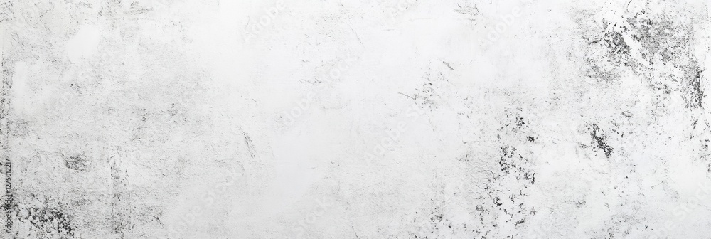 Fototapeta premium White textured wall background; mottled surface; design element