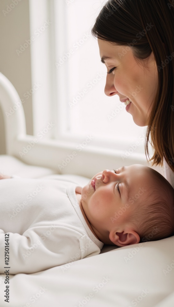 A heartwarming portrait captures a mothers unconditional love for her sleeping child A heartwarming portrait captures a mothers unconditional love for her sleeping child