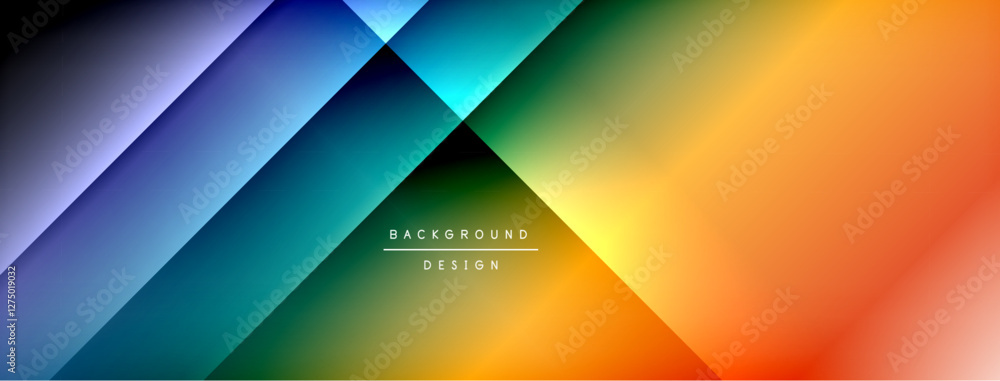 Colorful gradient with lines made of shadow and light. Creative background Colorful gradient with lines made of shadow and light. Creative background