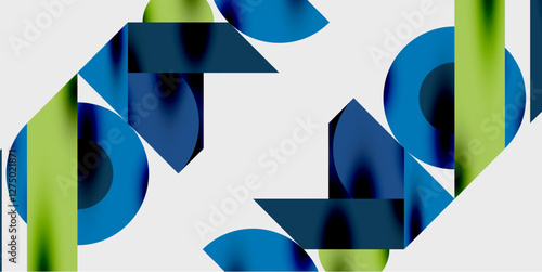 Vibrant abstract background circles with smooth gradients, creating a dynamic and modern design. Ideal for creative, tech, or contemporary-themed projects