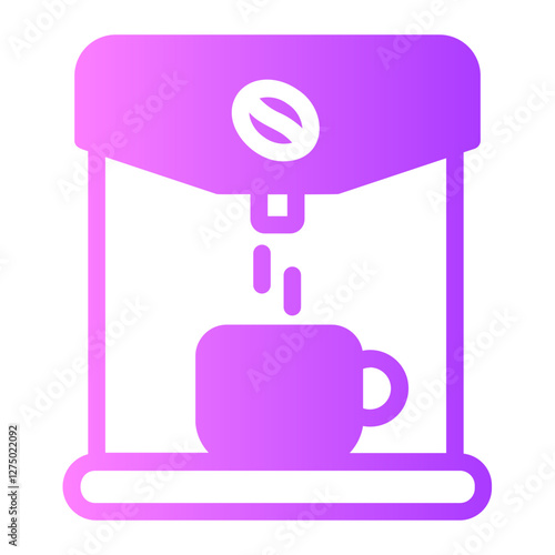 Coffee Maker gradient icon