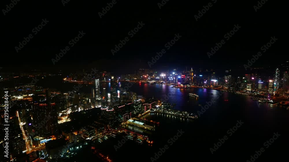 Time lapse Building and the skyline of Hong Kong city
Time lapse Building and the skyline of Hong Kong city
