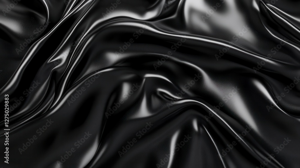 Dramatic Dark Fabric Drapery Dramatic Dark Fabric Drapery