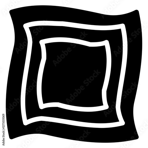 Scarps Icon in Solid Style