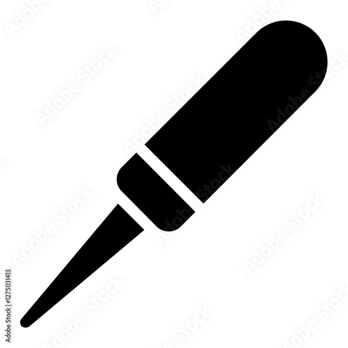 Awl Icon in Solid Style