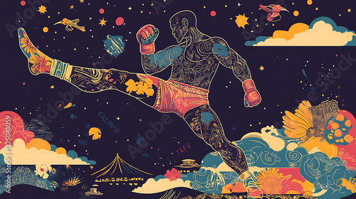 The art of Muay Thai and Thai fighting defense