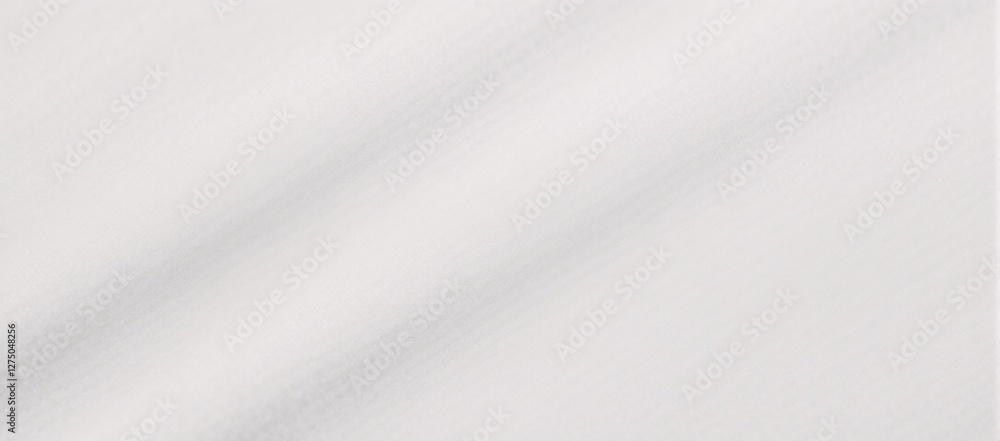 Fototapeta premium White textured synthetic fabric serves as backdrop
