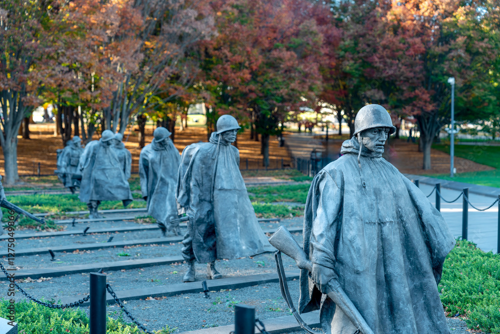 Korean War Veterans Memorial in Washington, D.C.