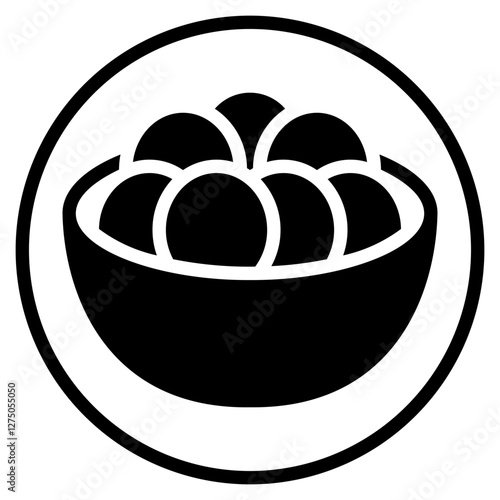 falafel glyph icon
