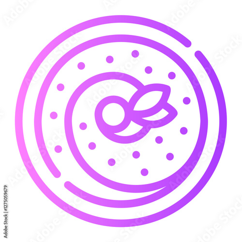 hummus gradient icon