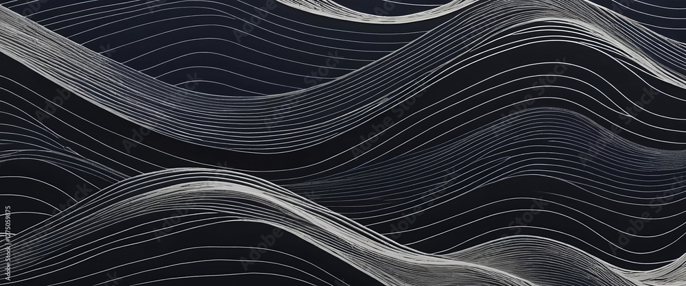 Abstract Wavy Lines Background Abstract Wavy Lines Background