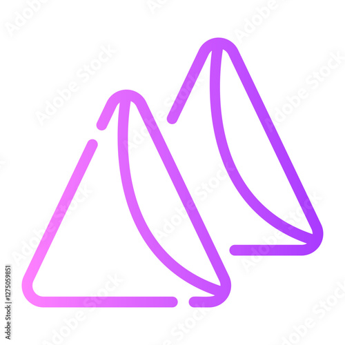 samosa gradient icon