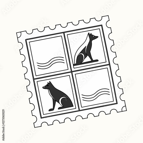 set of stamps