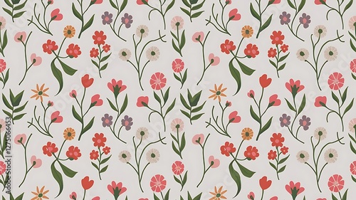 seamless floral pattern