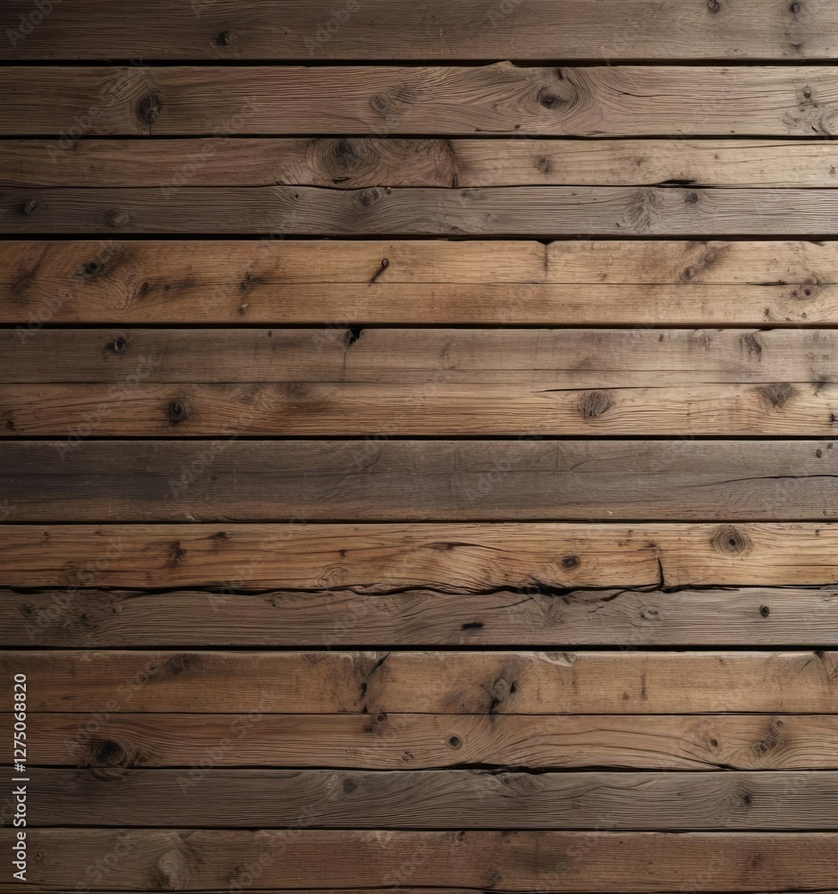 Naklejka premium Weathered wood plank texture for rustic decor themes, wood plank, weathered