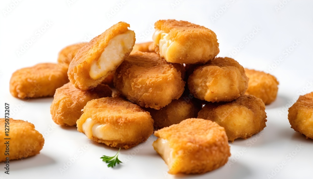 Crispy Fried Cheese Nuggets Crispy Fried Cheese Nuggets