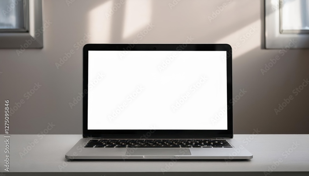Mockup of Laptop Screen Showcasing Web Pages at Dusk Minimalistic Digital Artistry in a CoolToned Moodscape, Perfect for Design Inspiration and Modern Decor. Mockup of Laptop Screen Showcasing Web Pages at Dusk Minimalistic Digital Artistry in a CoolToned Moodscape, Perfect for Design Inspiration and Modern Decor.